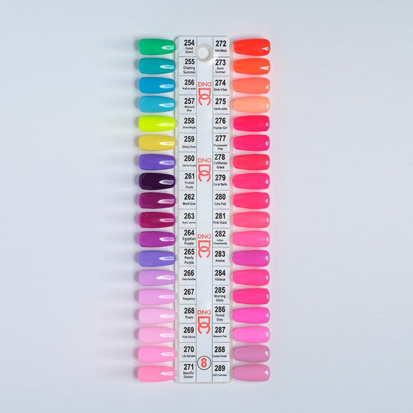 DND DC Swatch Collection #8 - 36 Colors ( 254 to 289 )
