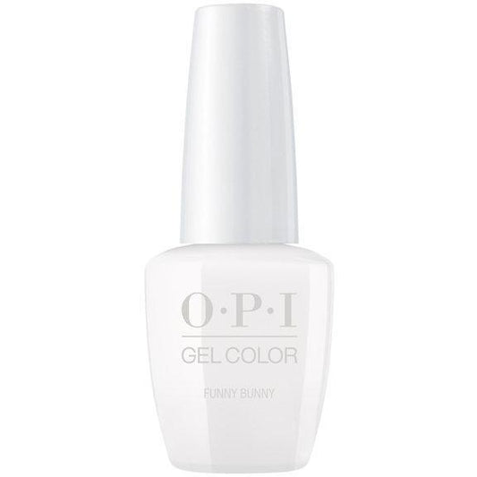 OPI Gel Nail Polish - Funny Bunny - A soft white gel nail polish that's irresistibly sweet.