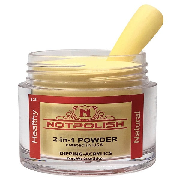 NotPolish - #126 BLONDE MOMENT - Scarlett Nail Supplies