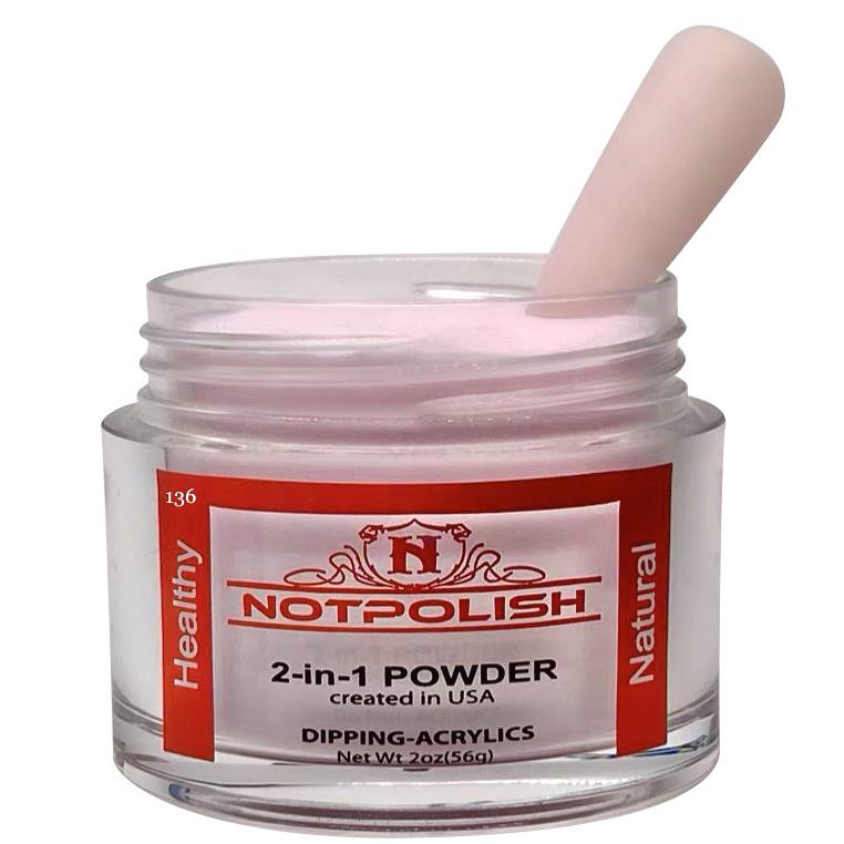 NotPolish - #136 PINK NUDE - Scarlett Nail Supplies