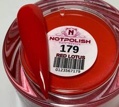 NotPolish - #179 RED LOTUS - Scarlett Nail Supplies