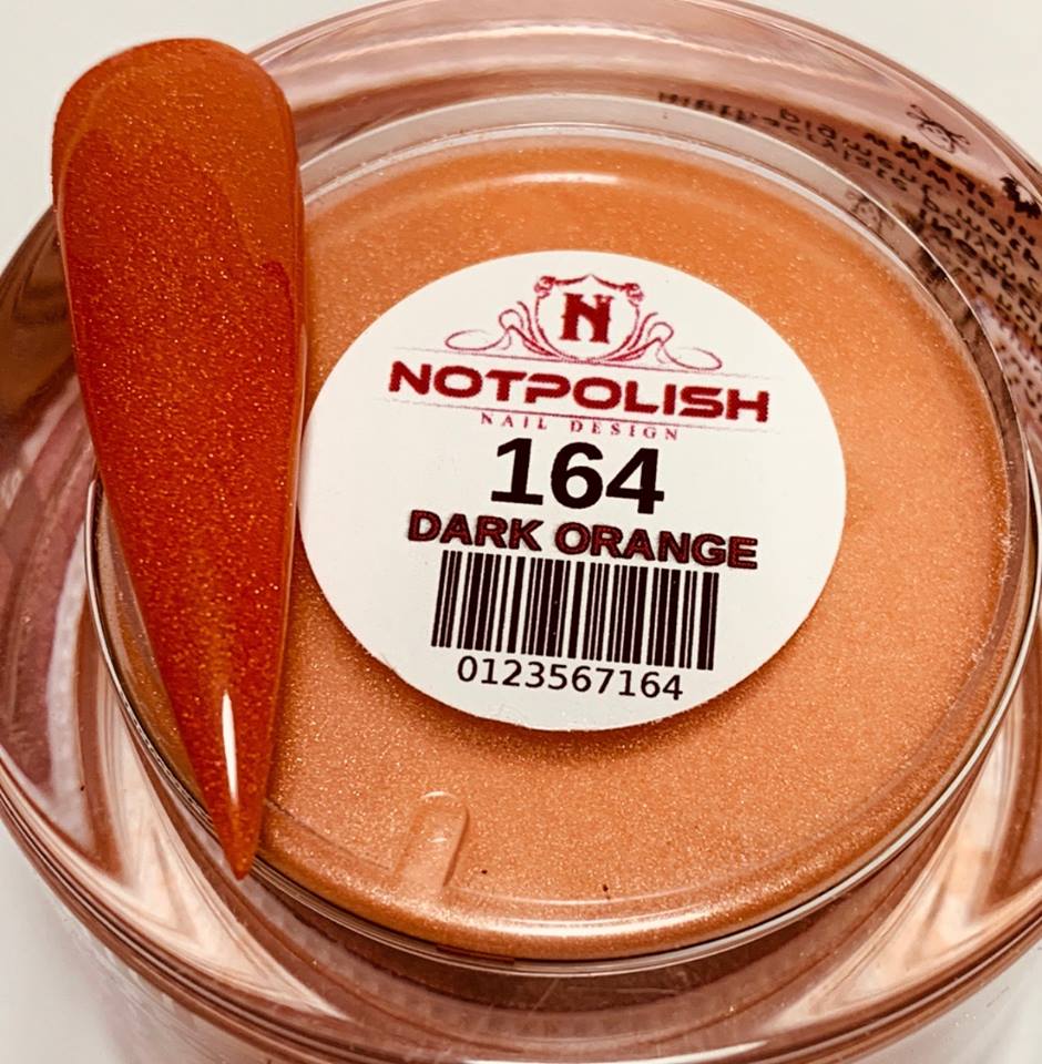Notpolish Powder 164 - Dark Orange