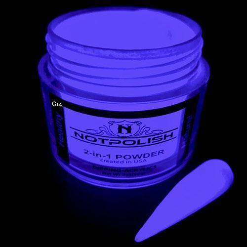 Notpolish Glow Powder G14 - Flash Mob