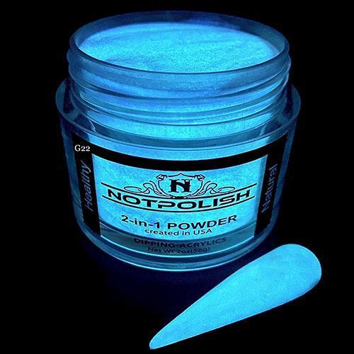 Notpolish G22 - High Tide belongs to The Notpolish Heavenly Glow Collection Powder