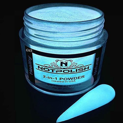 Notpolish G23 - Creamy Sugar belongs to  The Notpolish Heavenly Glow Collection Powder