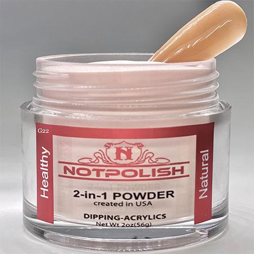 Notpolish G22 - High Tide. The Notpolish Heavenly Glow Collection Powder