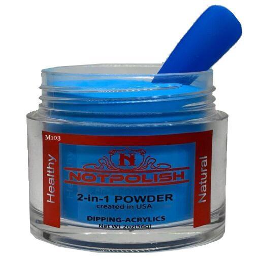 Notpolish Matching Powder M103 - Brain Freeze
