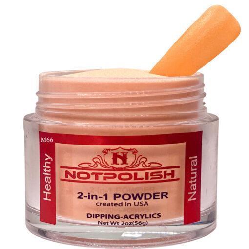Notpolish Matching Powder M66 - Lemon Drop