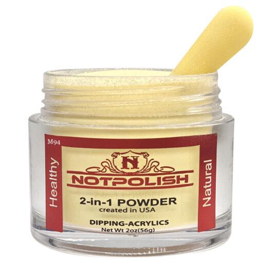 Notpolish Matching Powder M94 - Sunlit Yellow