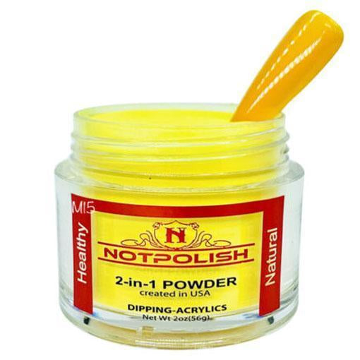 Notpolish Matching Powder M15 - Sunflower