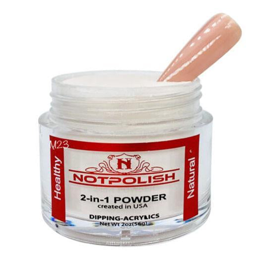 Notpolish Matching Powder M23 - Soft Peach