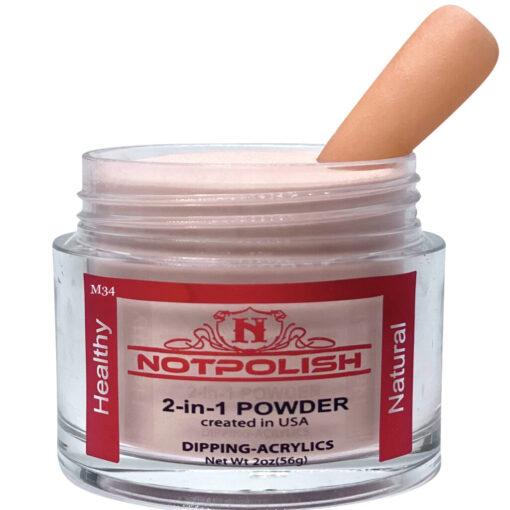 Notpolish Matching Powder M34 - Fuzzy Wuzzy