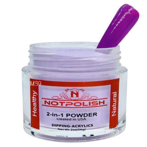 Notpolish Matching Powder M39 - Miss Mauve.