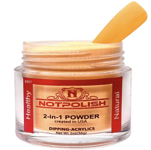 Notpolish Matching Powder M67 - Autum Leaf