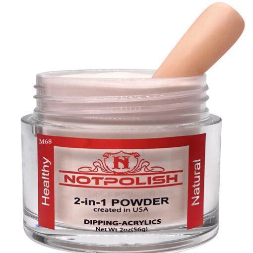 Notpolish Matching Powder M68 - Peeky Nude