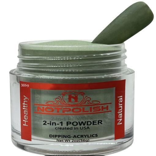 Notpolish Matching Powder M69 - Green Envy