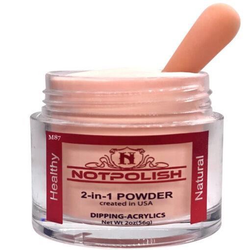 Notpolish Matching Powder M87 - Coral Pink