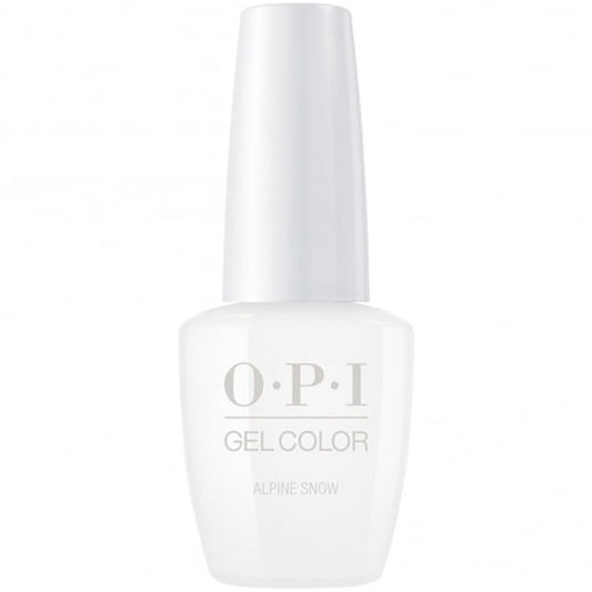 OPI Alpine Snow Gel - Fresh, crisp white gel nail polish, perfect for French-look tips.