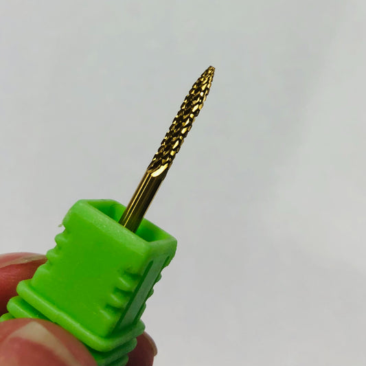 Golden Small Cone Tungsten Carbide Drill Bit - Fine