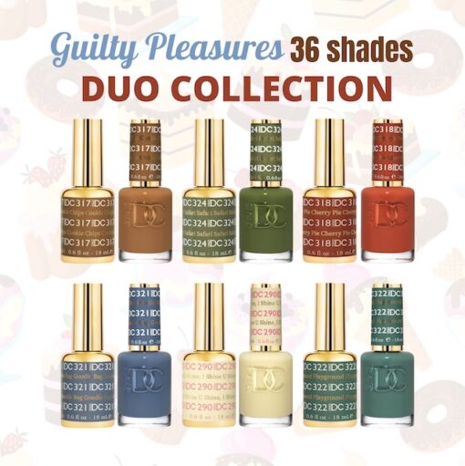 DND DC Guilty Pleasure - 36 shades Duo Collection