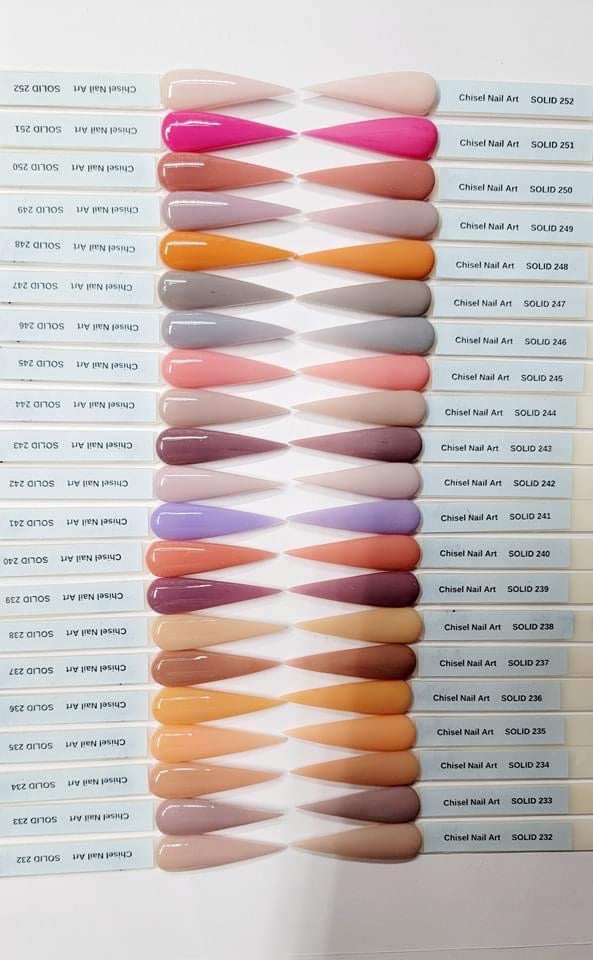 Chisel Acrylic Powder- Solid 242 - Naked Collection