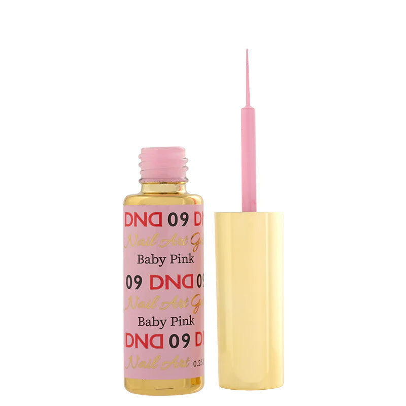 Baby Pink 09 DND Line Art Gel