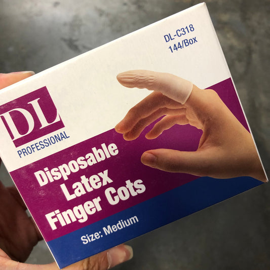 Disposable Latex Finger Cots Nail Finger Protection