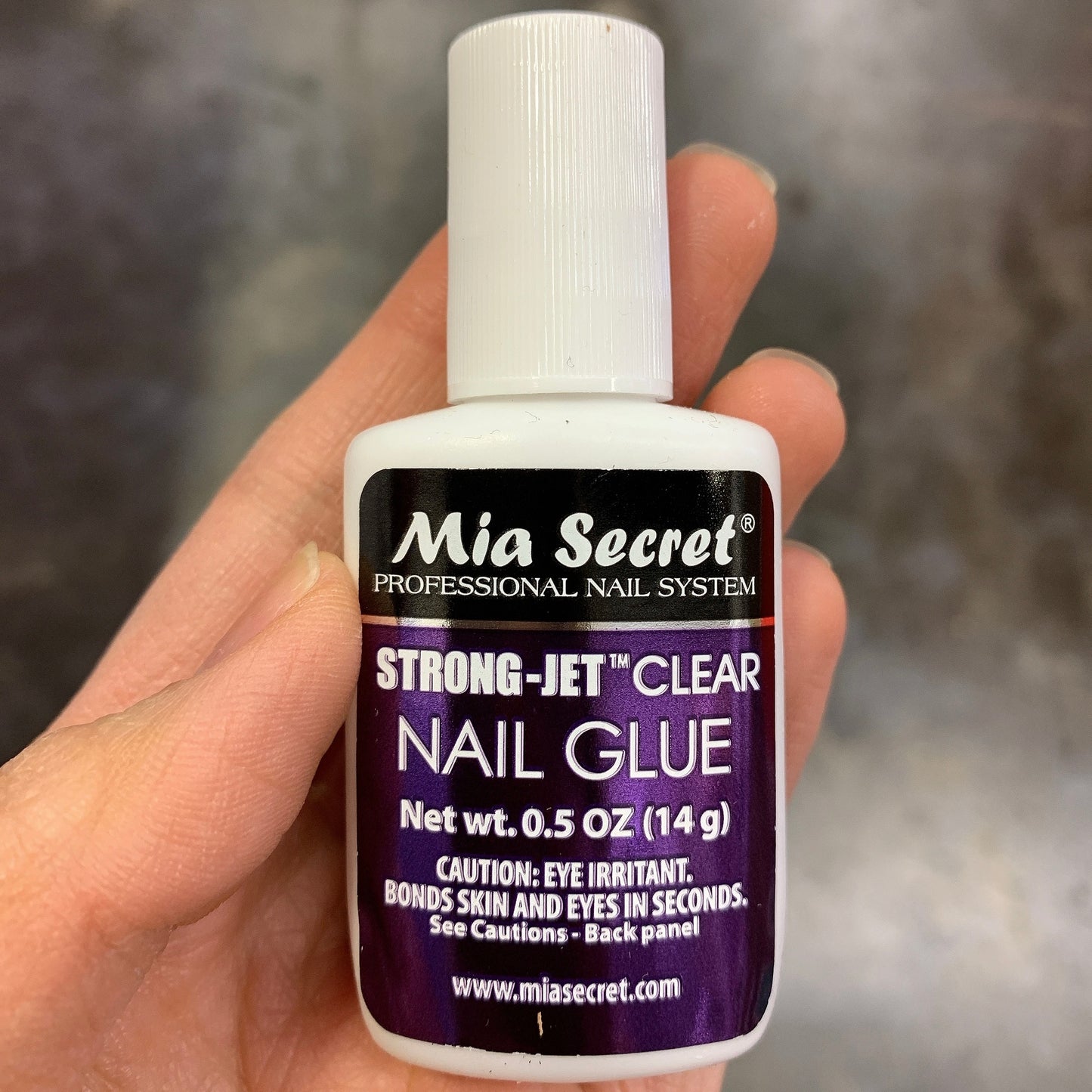 Mia Secret Strong Jet Clear Nail Gel Resin 0.5oz