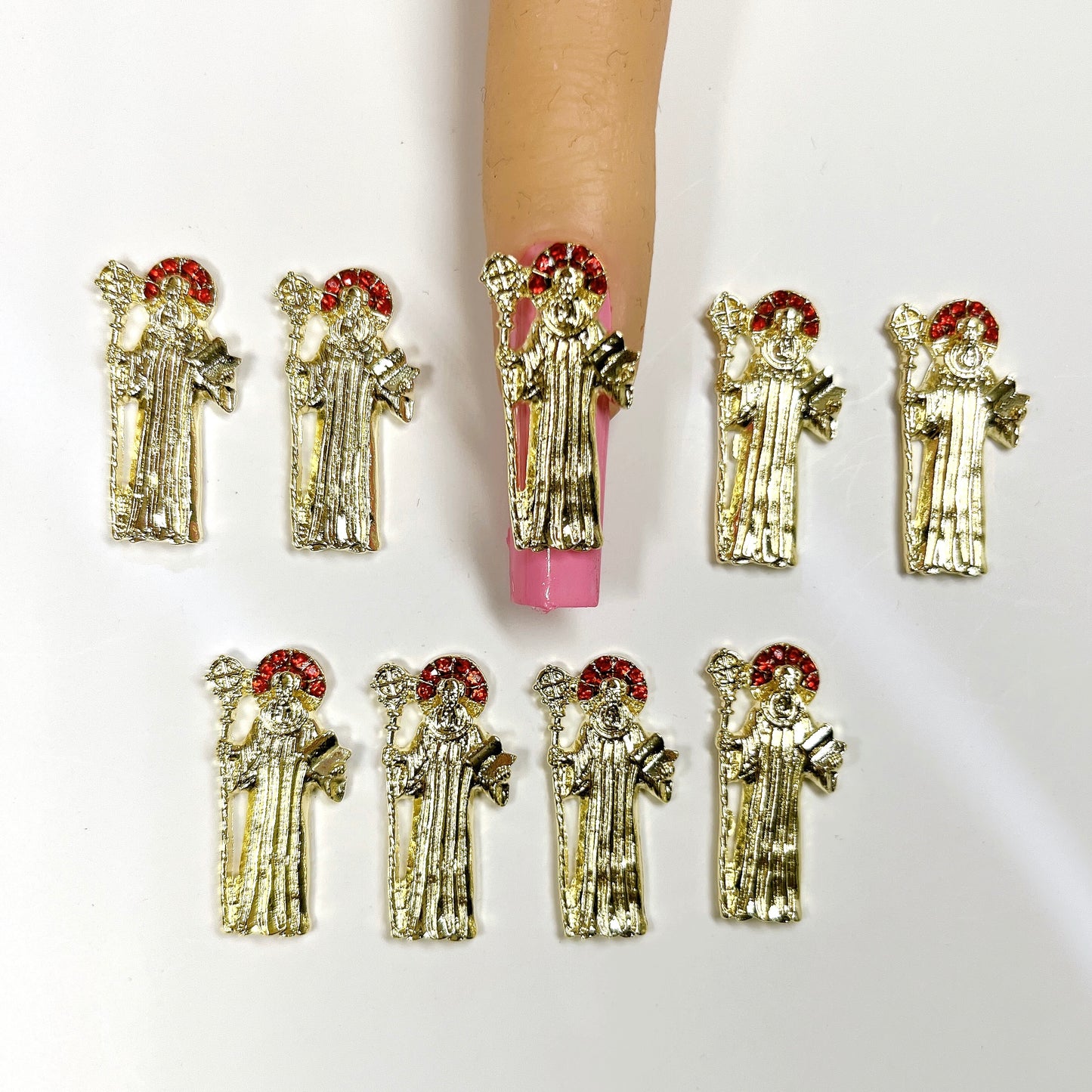 San Benito 3D Bling nail charms