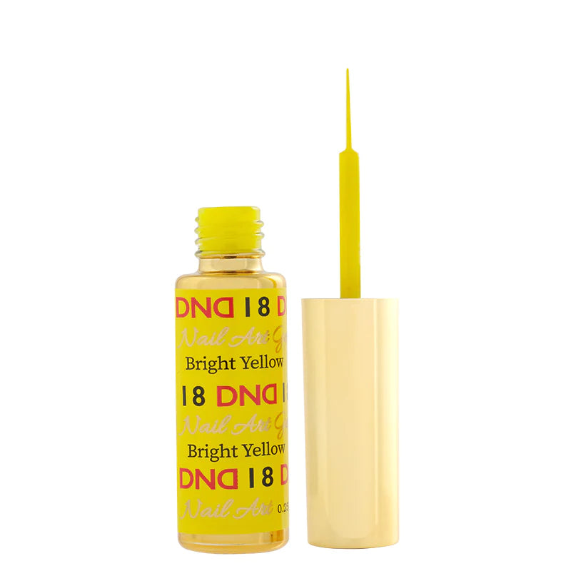 Bright Yellow 18 DND Line Art Gel