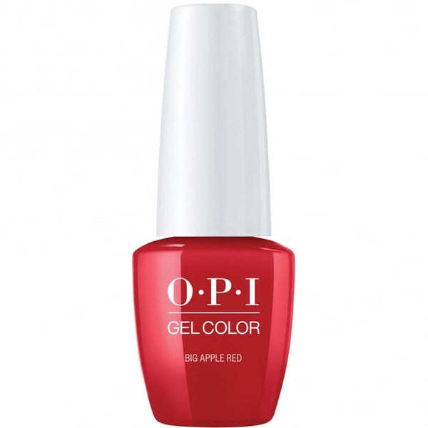 OPI Big Apple Red Gel - No dulling, no cracks, no chips, no problems.