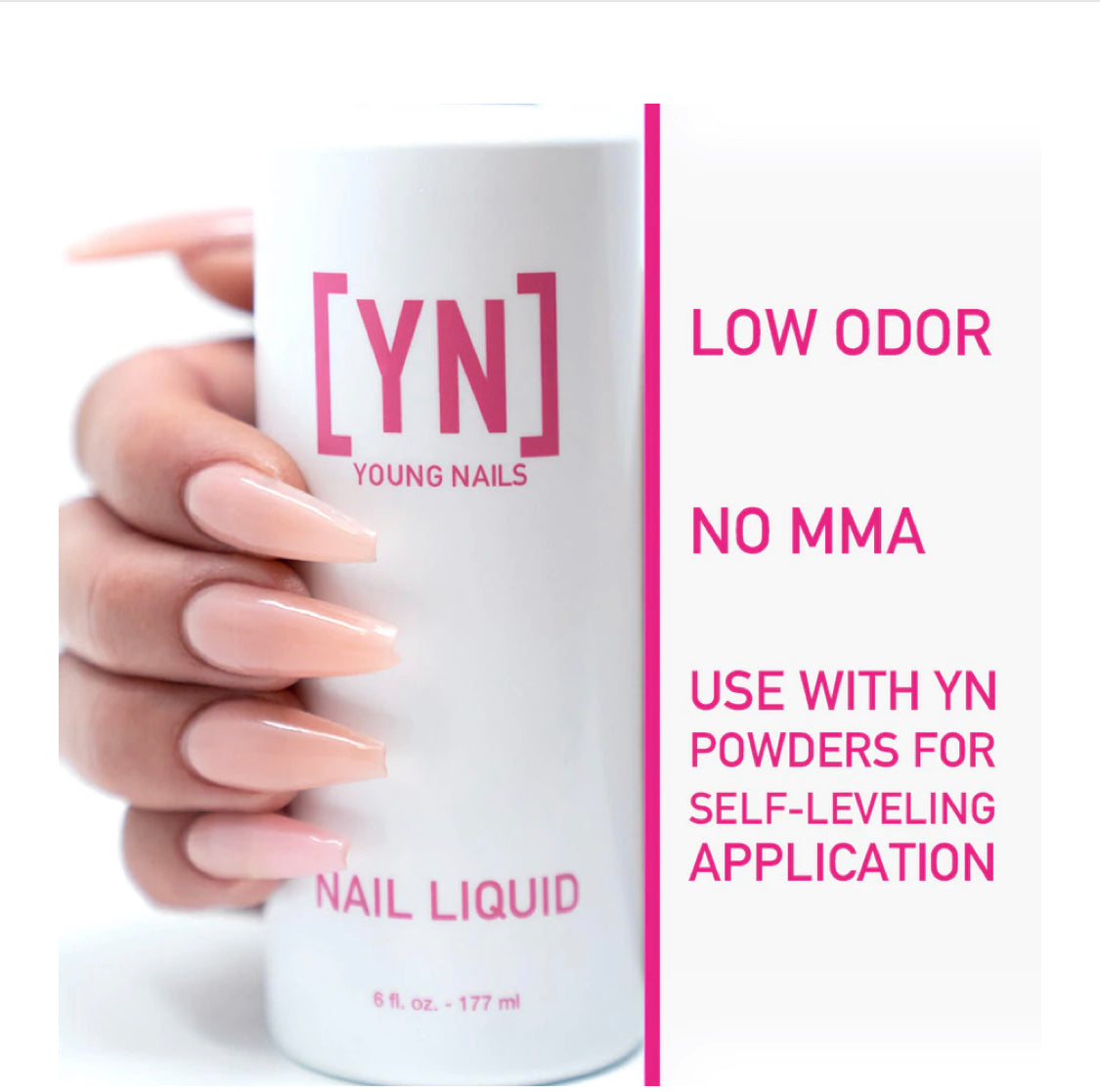 Young Nails Monomer 32 oz - No MMA Nail Liquid